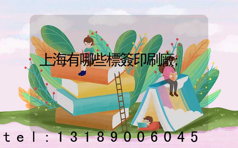 上海有哪些標簽印刷廠